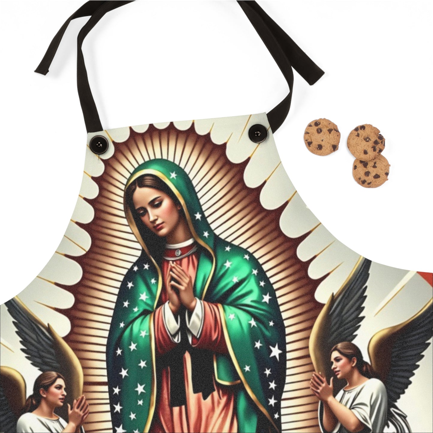 Catholic Apron Inspired by Our Lady of Guadalupe